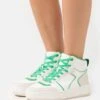 Even&Odd Sneaker High - White/green -Even&Odd 115ab80685f547fb8b0996f972ca9f79