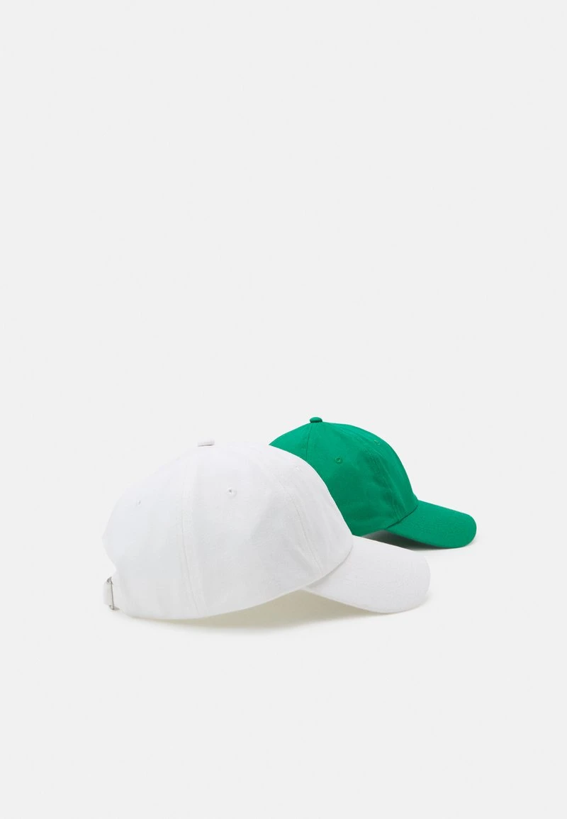 Even&Odd 2 PACK - Cap - White/ Green 5 Even&Odd 2 PACK - Cap - White/ Green – Bild 3