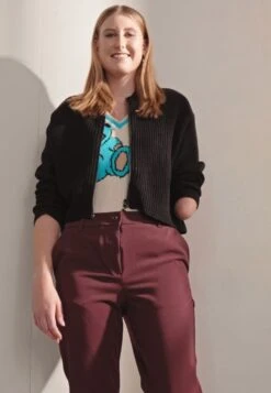 Even&Odd Stoffhose - Purple -Even&Odd 1668008450202