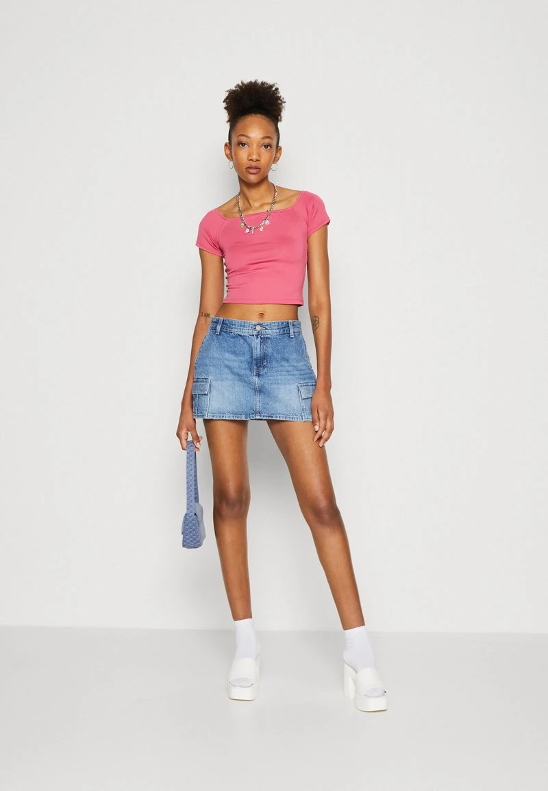 Even&Odd T-Shirt Basic - Pink 4 Even&Odd T-Shirt Basic - Pink – Bild 2