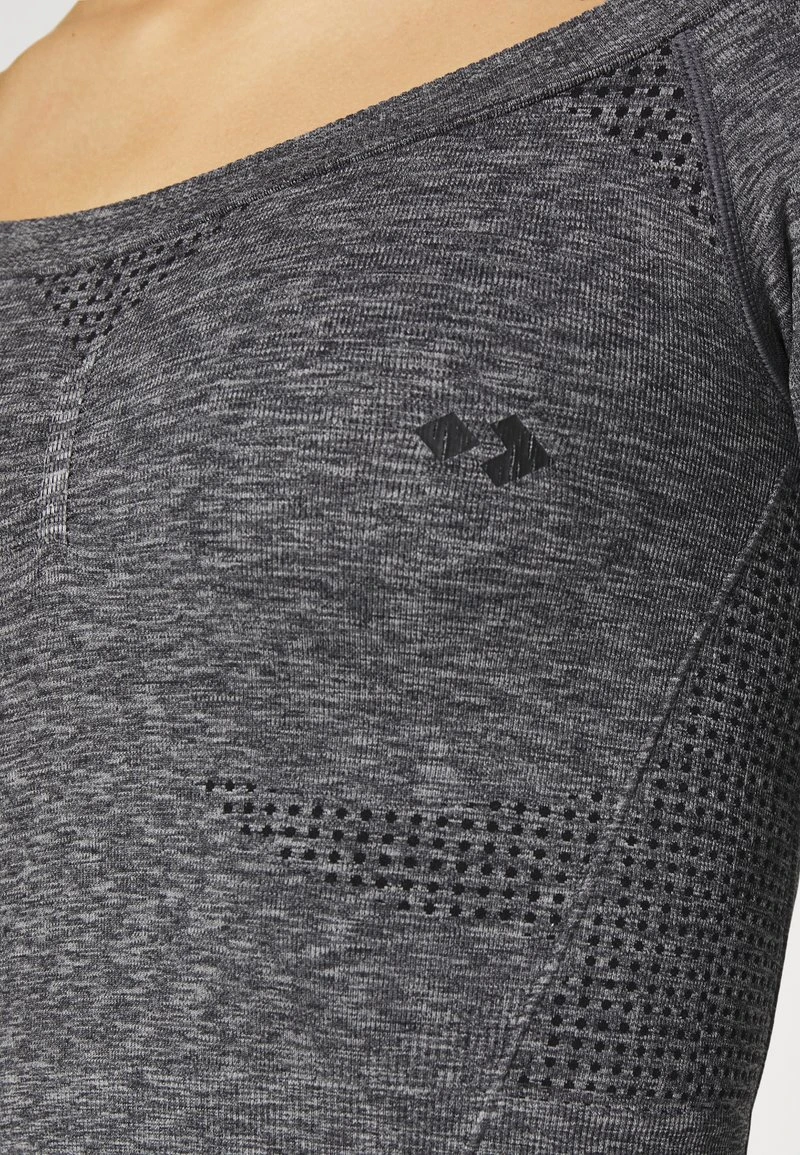 SEAMLESS CROPPED LONGSLEEVE - Langarmshirt - Black 7 SEAMLESS CROPPED LONGSLEEVE - Langarmshirt - Black – Bild 5