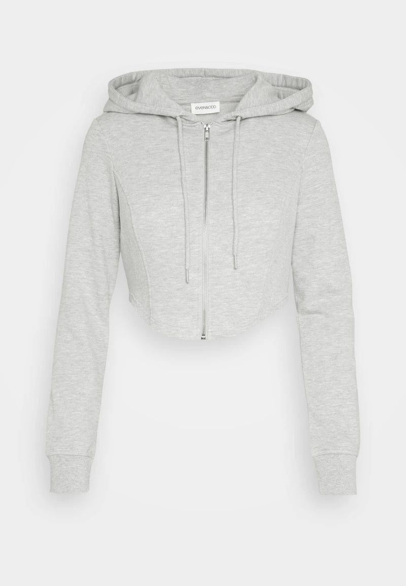 Even&Odd Sweatjacke - Mottled Light Grey 7 Even&Odd Sweatjacke - Mottled Light Grey – Bild 5