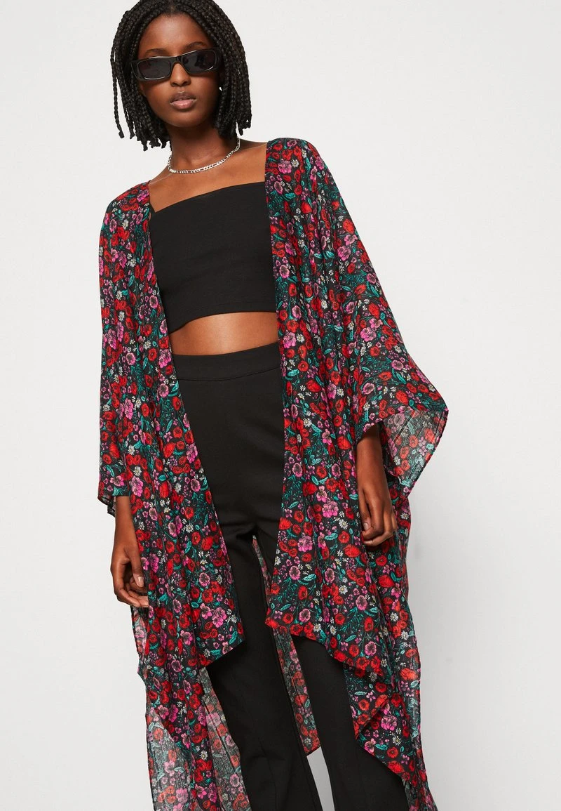 Even&Odd FLORAL - Leichte Jacke - Red 7 Even&Odd FLORAL - Leichte Jacke - Red – Bild 5