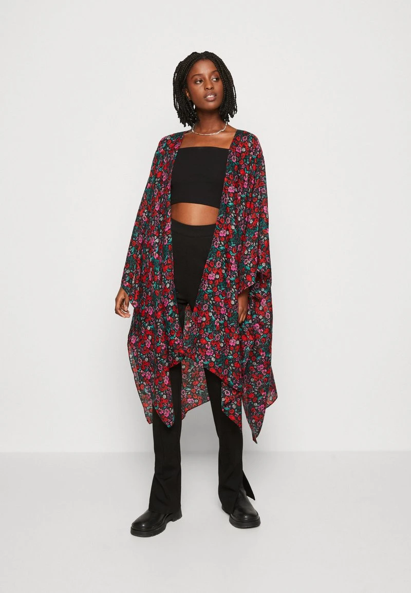 Even&Odd FLORAL - Leichte Jacke - Red 3 Even&Odd FLORAL - Leichte Jacke - Red