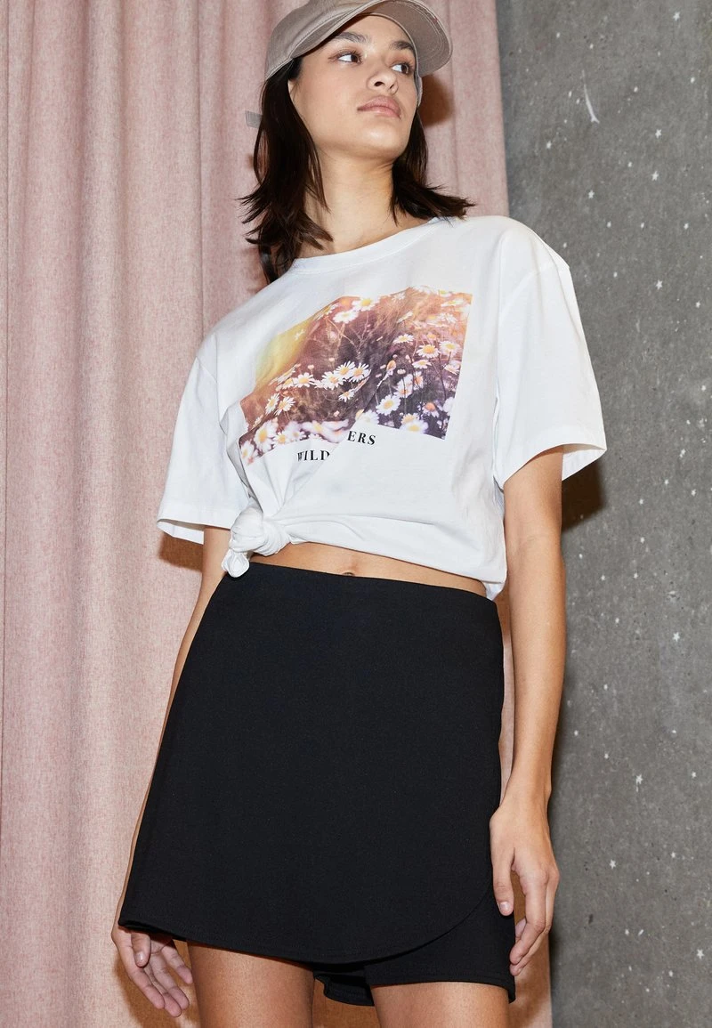 Even&Odd T-Shirt Print - White 5 Even&Odd T-Shirt Print - White – Bild 3