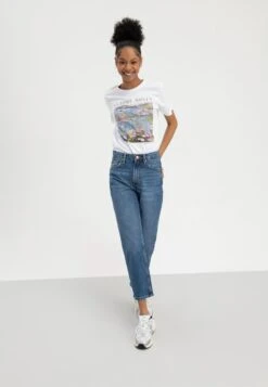 Even&Odd T-Shirt Print - White 9 Even&Odd T-Shirt Print - White -Even&Odd 47b80dc46e58468cac8066c76c5b9bfb