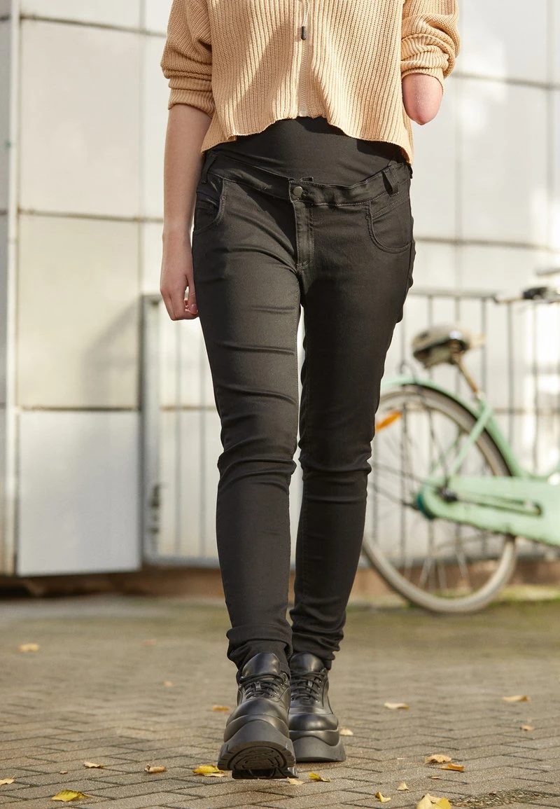 Even&Odd Jeans Slim Fit - Black Denim 3 Even&Odd Jeans Slim Fit - Black Denim