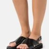 Even&Odd Plateausandalette - Black -Even&Odd 4c7865367eb043ca9a4614de9473df61