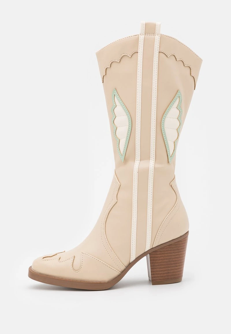 Cowboy-/Bikerboot - Off-white 4 Cowboy-/Bikerboot - Off-white – Bild 2