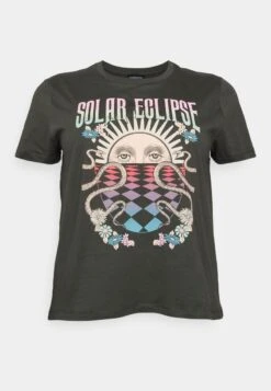 T-Shirt Print - Anthracite -Even&Odd 55d1a214ab9446c0a1345cb579d22c2d