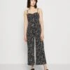 Even&Odd Jumpsuit - Black/white -Even&Odd 5b3ab431e9464949a691647ad651ff63