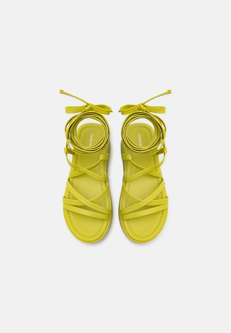 Even&Odd Plateausandalette - Green 8 Even&Odd Plateausandalette - Green – Bild 6