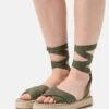 Even&Odd Riemensandalette - Khaki 1 Even&Odd Riemensandalette - Khaki -Even&Odd 6275844a119f428abdb8a3a0d00626aa