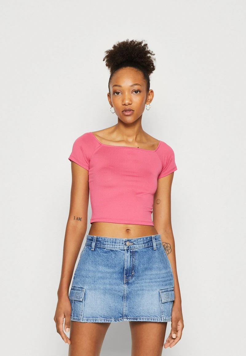 Even&Odd T-Shirt Basic - Pink 3 Even&Odd T-Shirt Basic - Pink