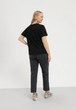 T-Shirt Print - Black -Even&Odd 659033548fa84b6297edbf9a7dafb67b