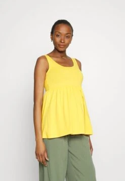 2 PACK - Top - White/yellow 11 2 PACK - Top - White/yellow -Even&Odd 66561cbe33dc4545ab1ef2341e2f24d2