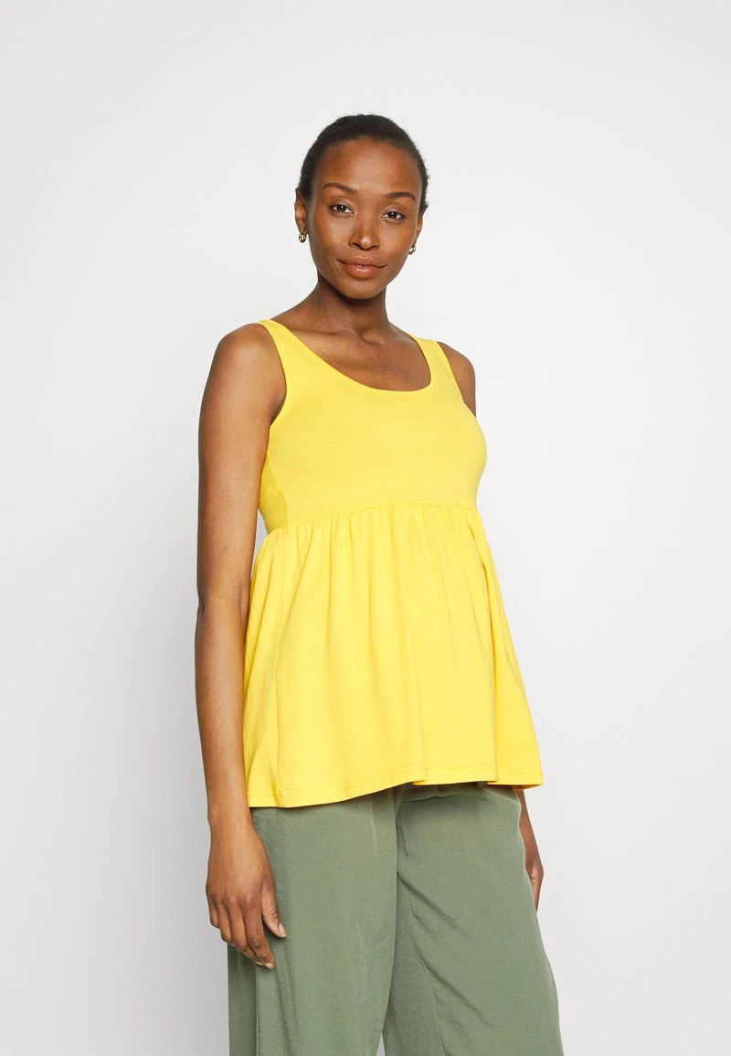 2 PACK - Top - White/yellow 6 2 PACK - Top - White/yellow – Bild 4