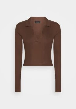 Langarmshirt - Brown -Even&Odd 68479bbeeed04938a2f6aa7ab953d4ca 1