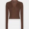 Langarmshirt - Brown
