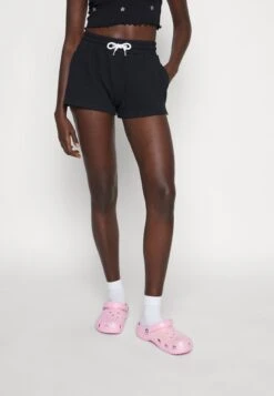 Even&Odd 2 PACK - Shorts - Black/yellow -Even&Odd 6d8c04bb9a6c4c0b92921c2e98a17ff3