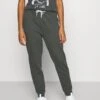 Even&Odd Regular Fit Jogger With Contrast - Jogginghose - Mottled Dark Grey -Even&Odd 70391d3b1a754a64b5b9afeddde97a98