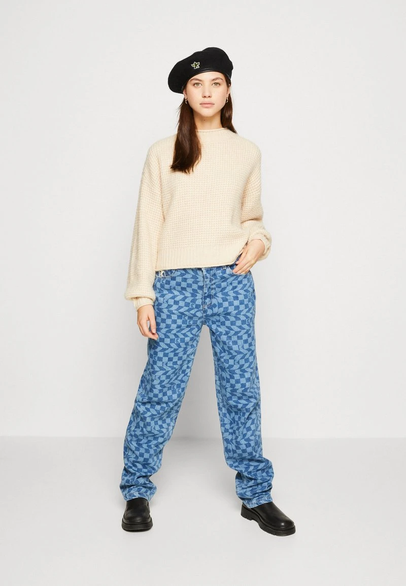 Even&Odd MOSS STITCH JUMPER - Strickpullover - Sand 4 Even&Odd MOSS STITCH JUMPER - Strickpullover - Sand – Bild 2