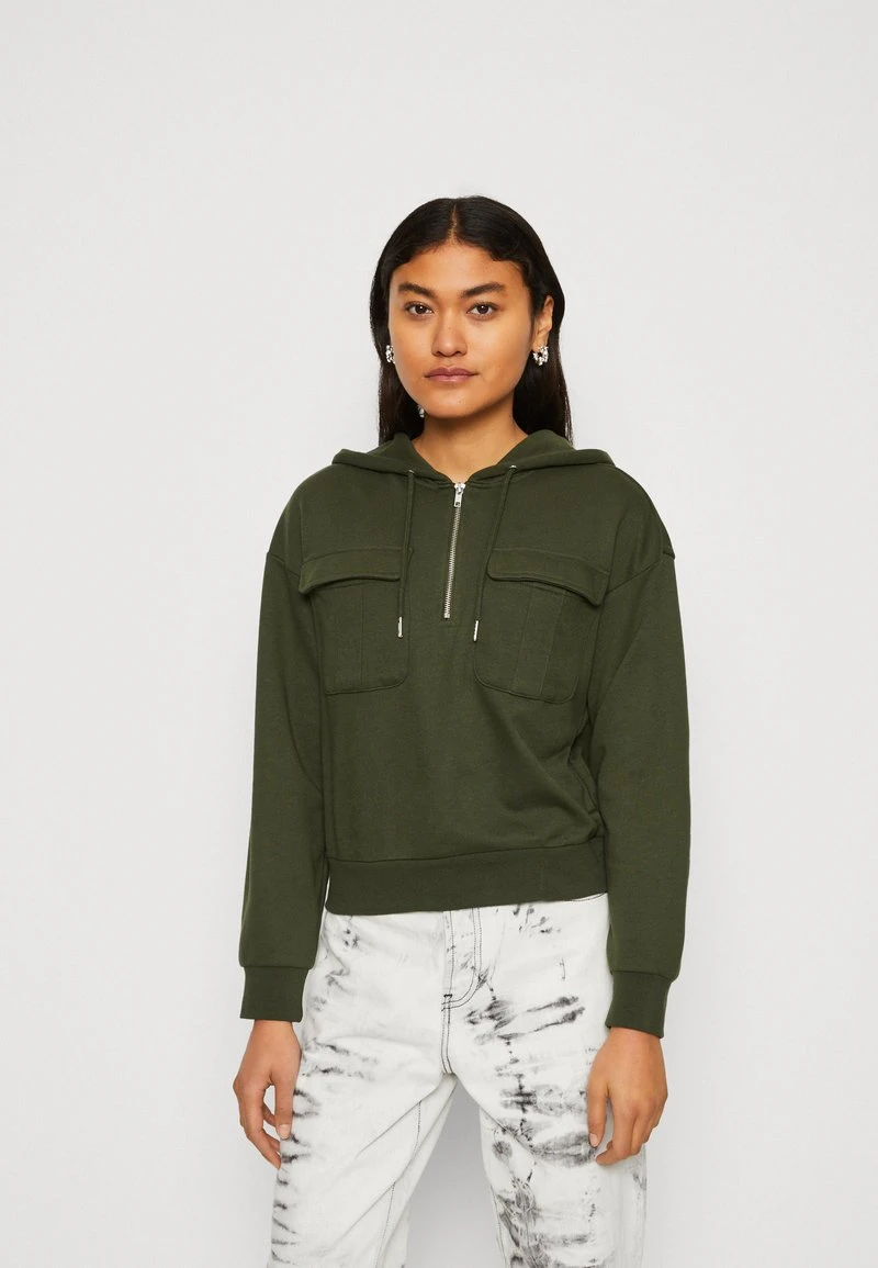 Even&Odd Sweatshirt - Dark Green 3 Even&Odd Sweatshirt - Dark Green