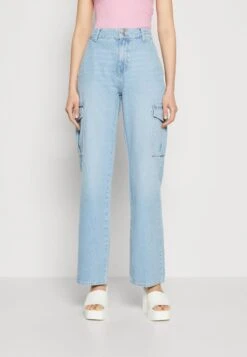 Even&Odd Jeans Straight Leg - Blue Denim