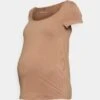 T-Shirt Basic - Light Brown -Even&Odd 9f85c4e03a16455db16d8d6237547956
