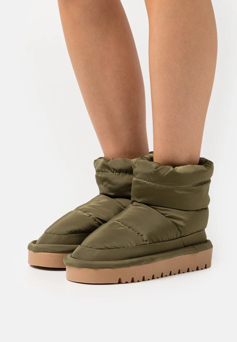 Even&Odd Plateaustiefelette - Khaki 3 Even&Odd Plateaustiefelette - Khaki