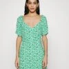 Even&Odd Freizeitkleid - Green/white -Even&Odd a4522a4c63364f3a85cc4bae7f265f90