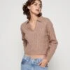 Even&Odd Strickpullover - Taupe -Even&Odd a5d26d7a57c34db4a6a535c7cf39ad84