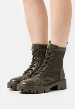 Even&Odd Plateaustiefelette - Khaki