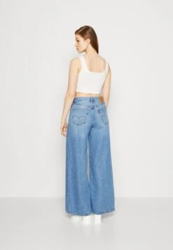 Even&Odd Top - Off White/dark Brown -Even&Odd ab510a5c5ab94c3b9a7beb800d05fd72