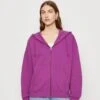 Even&Odd Sweatjacke - Purple -Even&Odd b4cf0d2fd0084e73b5aa1f60bb6d2ebe