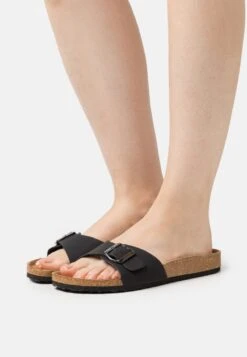 Even&Odd Pantolette Flach - Black