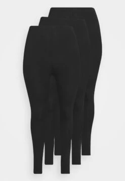 3 PACK - Leggings - Hosen - Black