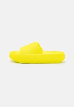 Even&Odd Pantolette Flach - Yellow/green -Even&Odd c08e3a2aa200461bb4931875940b60cf
