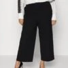 TAILORED WIDE LEG CULOTTE - Stoffhose - Black -Even&Odd c29ff6cdb3084252bd13d0423f49c198