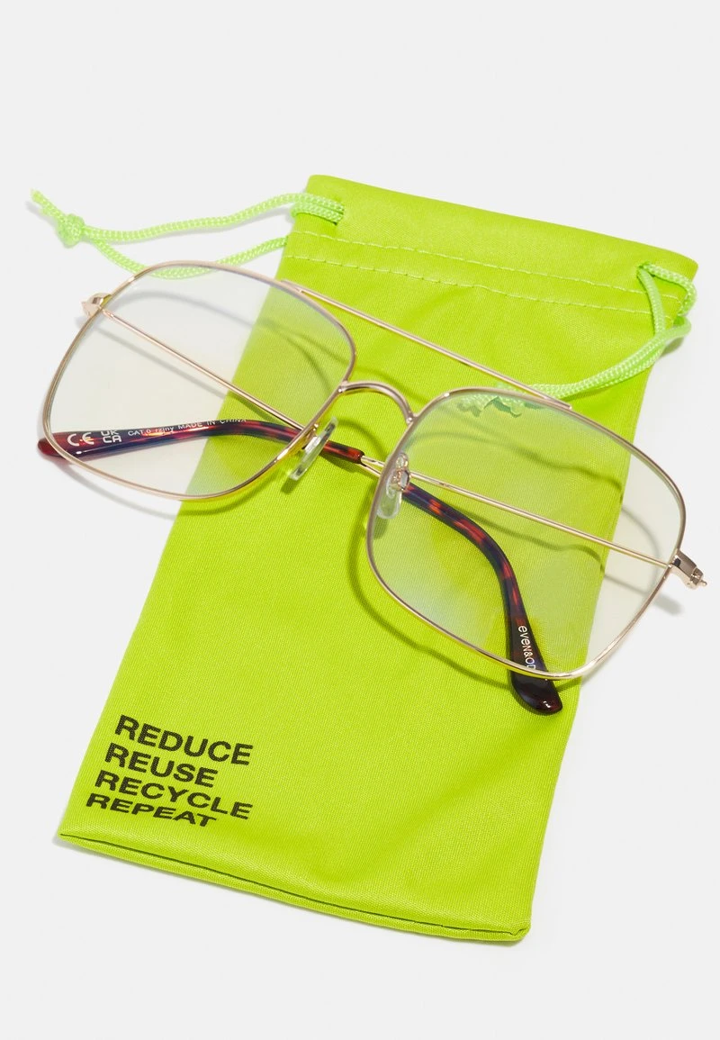 Even&Odd UNISEX - Blue Light Brillen - Gold-coloured 4 Even&Odd UNISEX - Blue Light Brillen - Gold-coloured – Bild 3