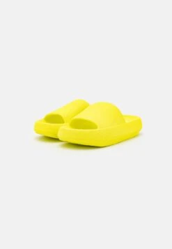 Even&Odd Pantolette Flach - Yellow/green -Even&Odd c5095090cae44d948027a5ad4ba17ffe