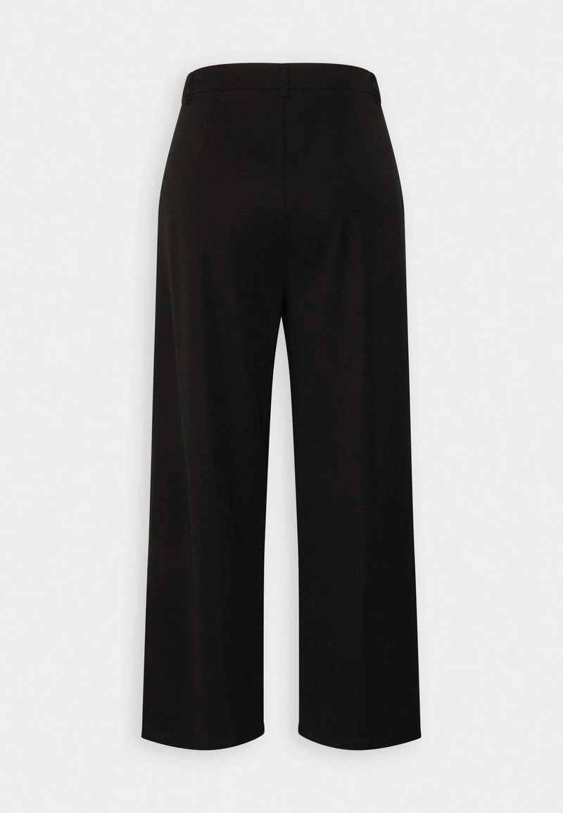 Even&Odd TAILORED WIDE LEG CULOTTE - Stoffhose - Black 4 Even&Odd TAILORED WIDE LEG CULOTTE - Stoffhose - Black – Bild 2