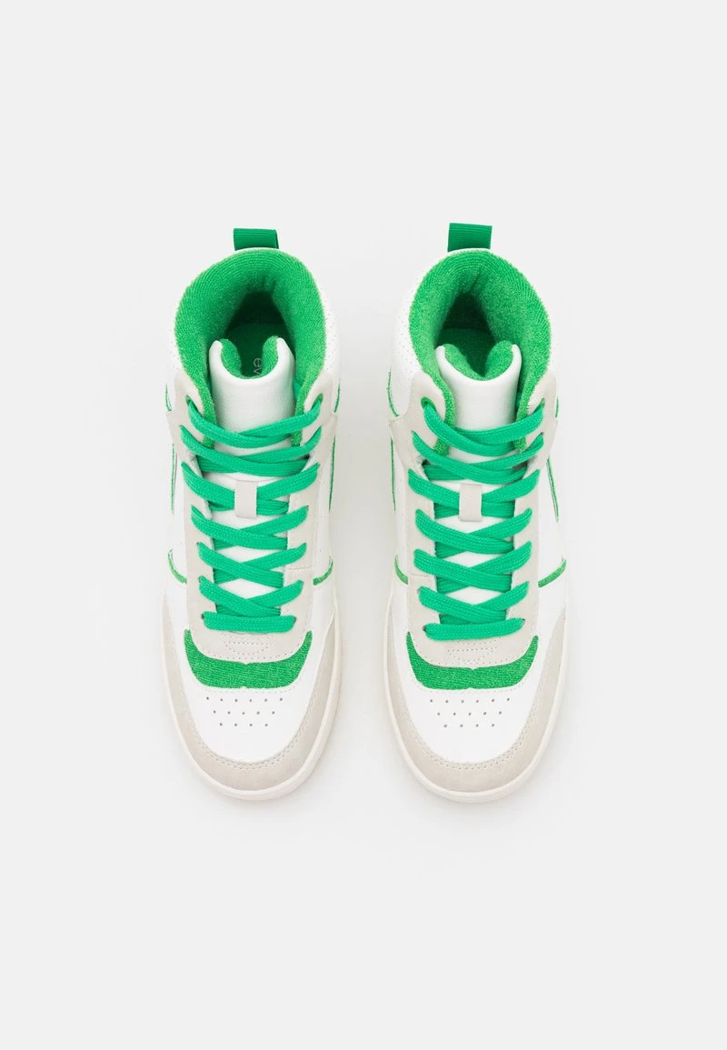 Even&Odd Sneaker High - White/green 8 Even&Odd Sneaker High - White/green – Bild 6