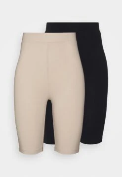 Even&Odd 2 PACK - Shorts - Black/beige 13 Even&Odd 2 PACK - Shorts - Black/beige -Even&Odd ed978ce343544fb58ec693128eb607bf