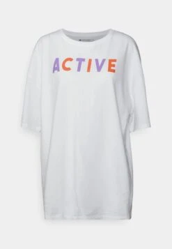 OVERSIZED - T-Shirt Print - White -Even&Odd eeed3c2bb132458eb56e4c552ef2517a