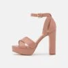 Even&Odd High Heel Sandalette - Light Pink -Even&Odd f7891d009bfb415a883972bb5d39a439